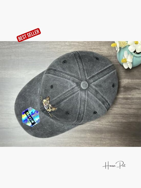 Embroidered Animal Baseball Cap - Adjustable Cotton Dad Hat for Men Women main image 6